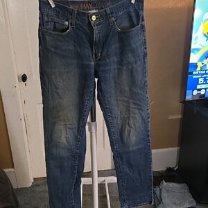 Urban Pipeline Men's Straight Blue Jeans